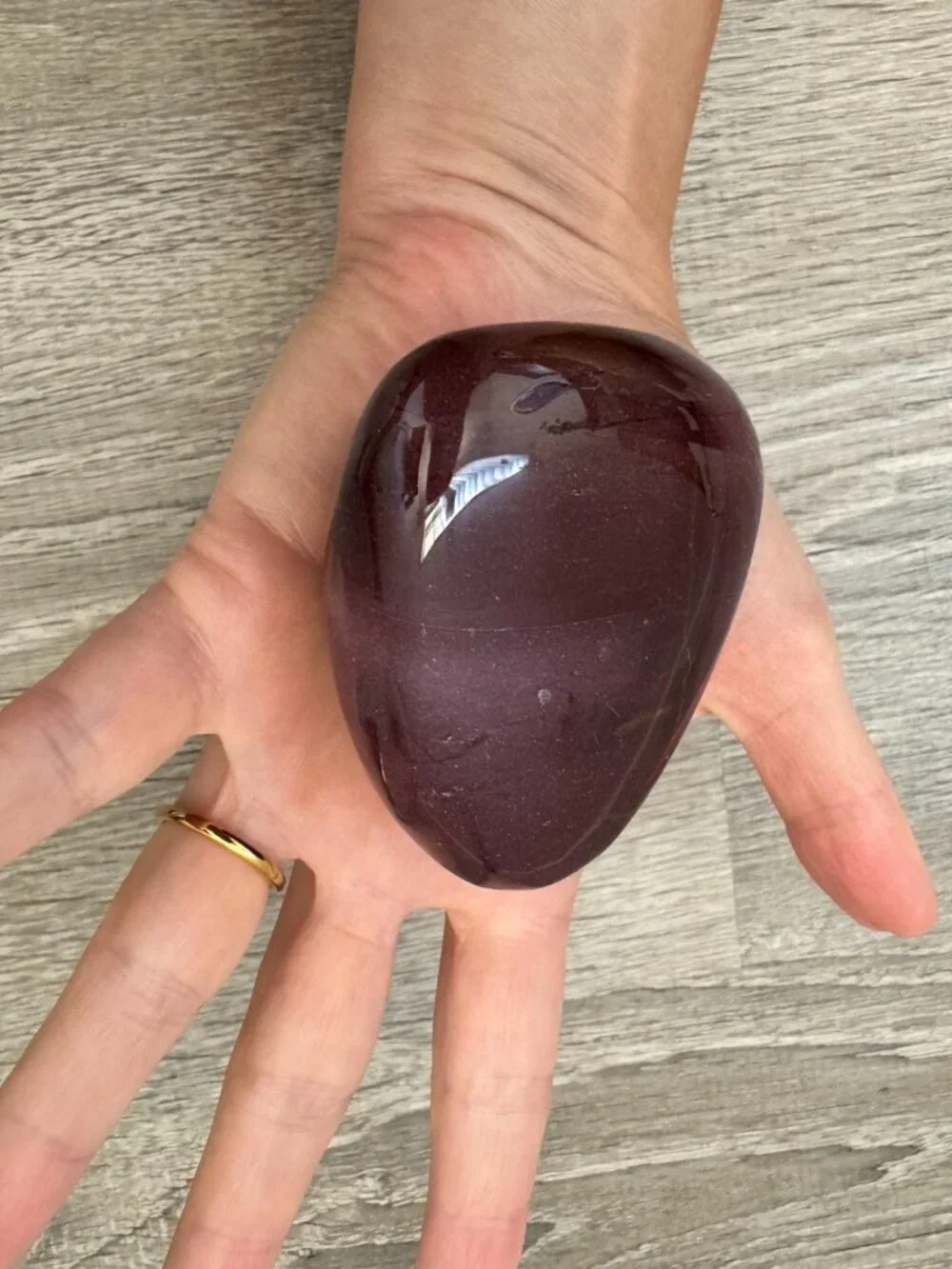 Set of Three Large Display Gemstones | Bloodstone, Bumblebee Jasper, Soladite